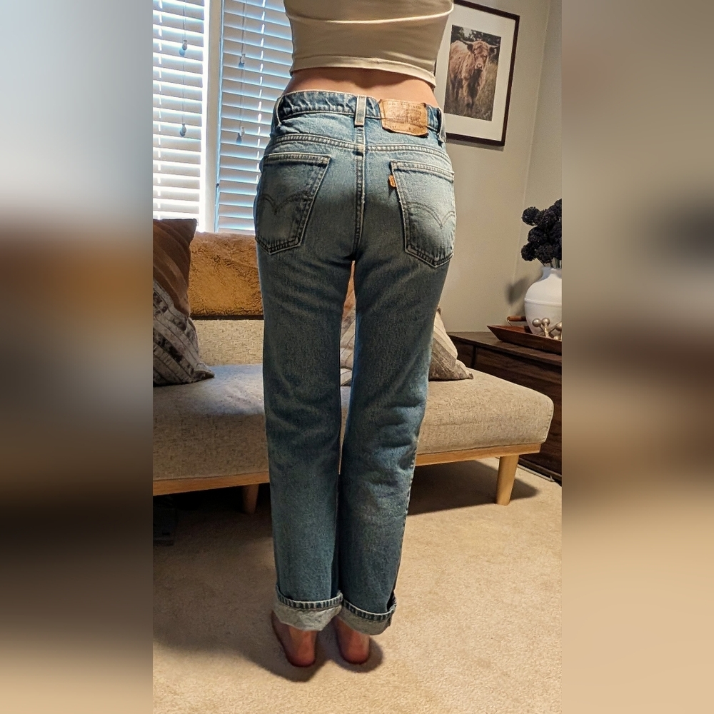 Vintage Orange Tag Levi's 517 Jeans